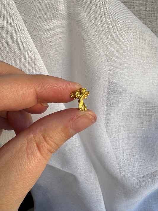 Mini T - 1.2 gram Natural Gold Nugget
