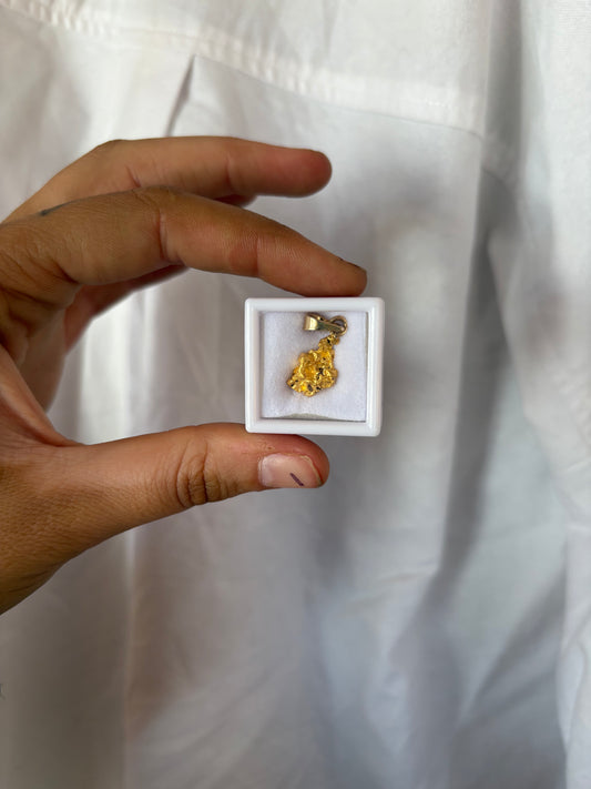 3.6g Natural Gold Nugget Pendant