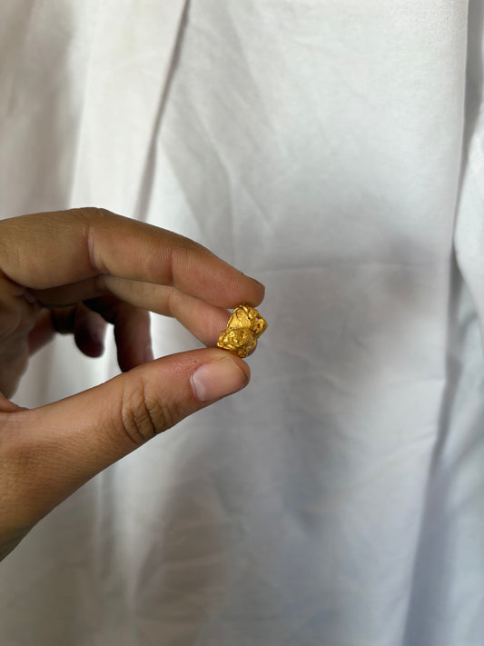 4.4g Natural Gold Nugget - Crystalline Structures