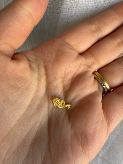 0.75 grams Natural Gold Nugget - August 2.0 drop