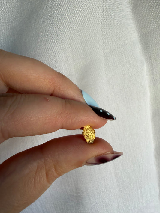 0.38 grams Natural Gold Nugget - August 2.0 drop