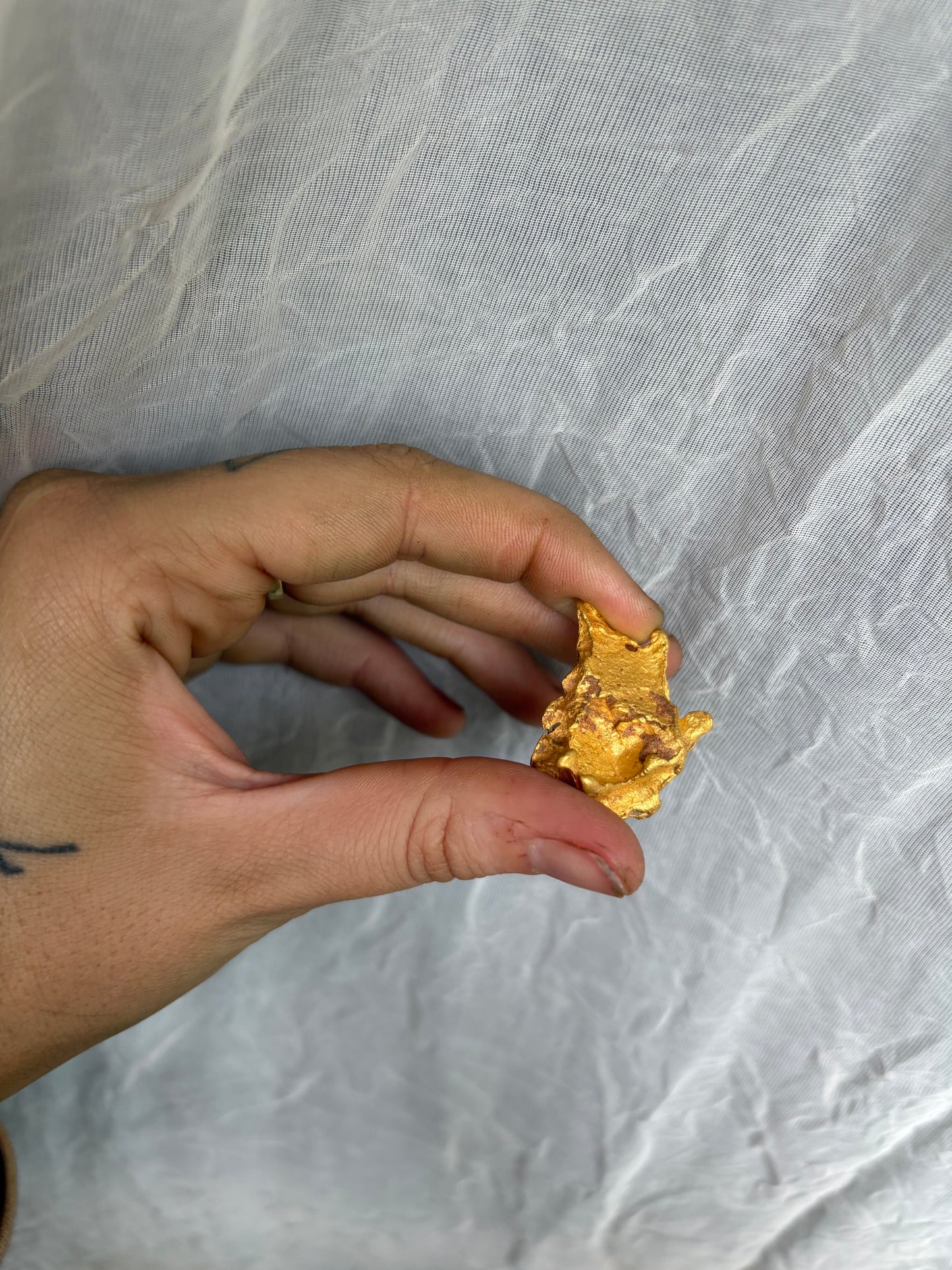 39.8 gram Crystalline Gold Nugget - Pseudomorph