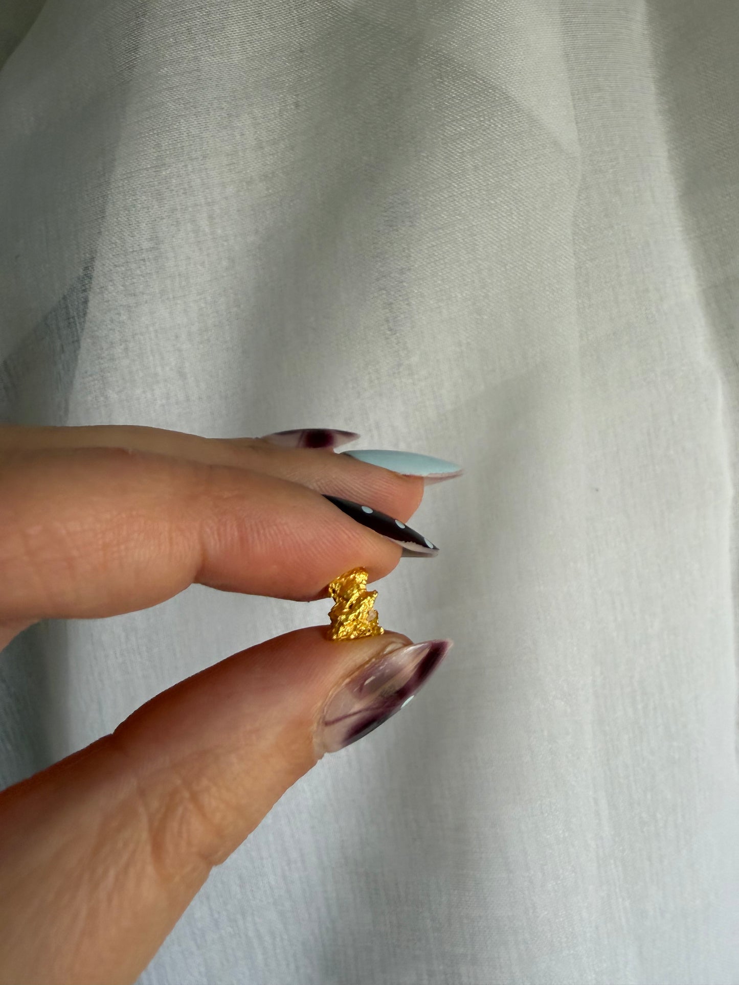 0.72 grams Natural Gold Nugget - August 2.0 drop