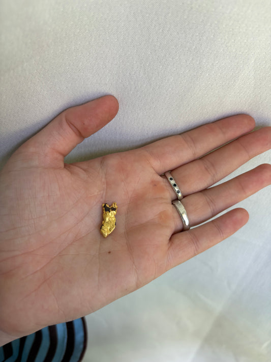 3 Gram Natural Gold Nugget (Total weight 3.4g)