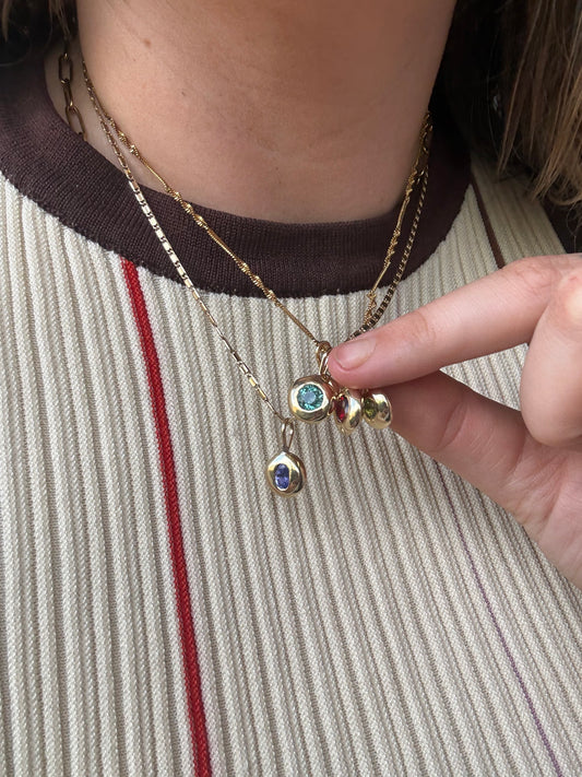 Desert Droplet - Gold and Apatite