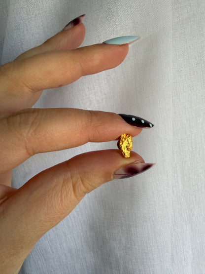 1.7 grams Natural Gold Nugget - August 2.0 drop
