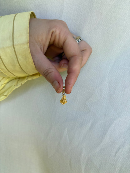 1.6 gram Natural Gold Nugget Pendant