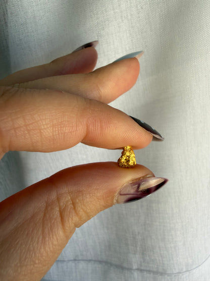 0.99 grams Natural Gold Nugget - August 2.0 drop