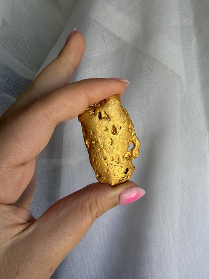 118.73 grams Natural Gold Nugget - September drop