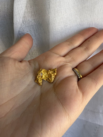 10.69 grams Natural Gold Nugget - September drop