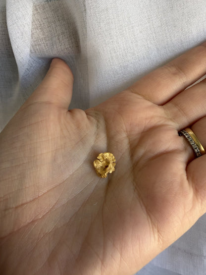 1.6 grams Natural Gold Nugget - September drop