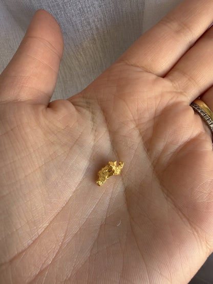 1.52 grams Natural Gold Nugget - September drop