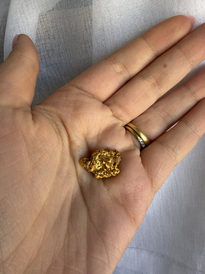8.05 grams Natural Gold Nugget - September drop