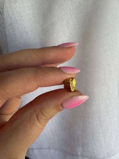 2 grams Natural Gold Nugget - September drop