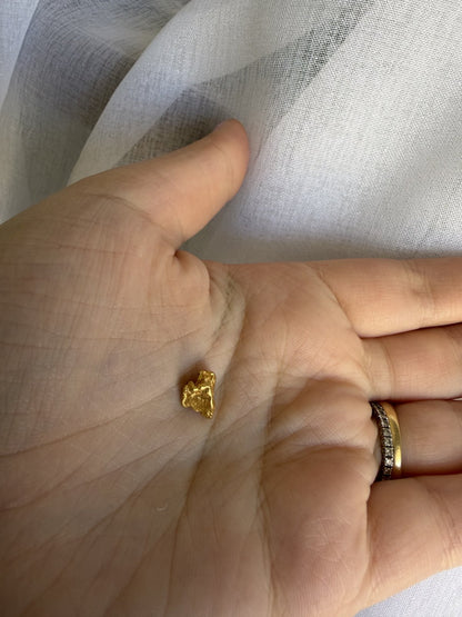 2 grams Natural Gold Nugget - September drop