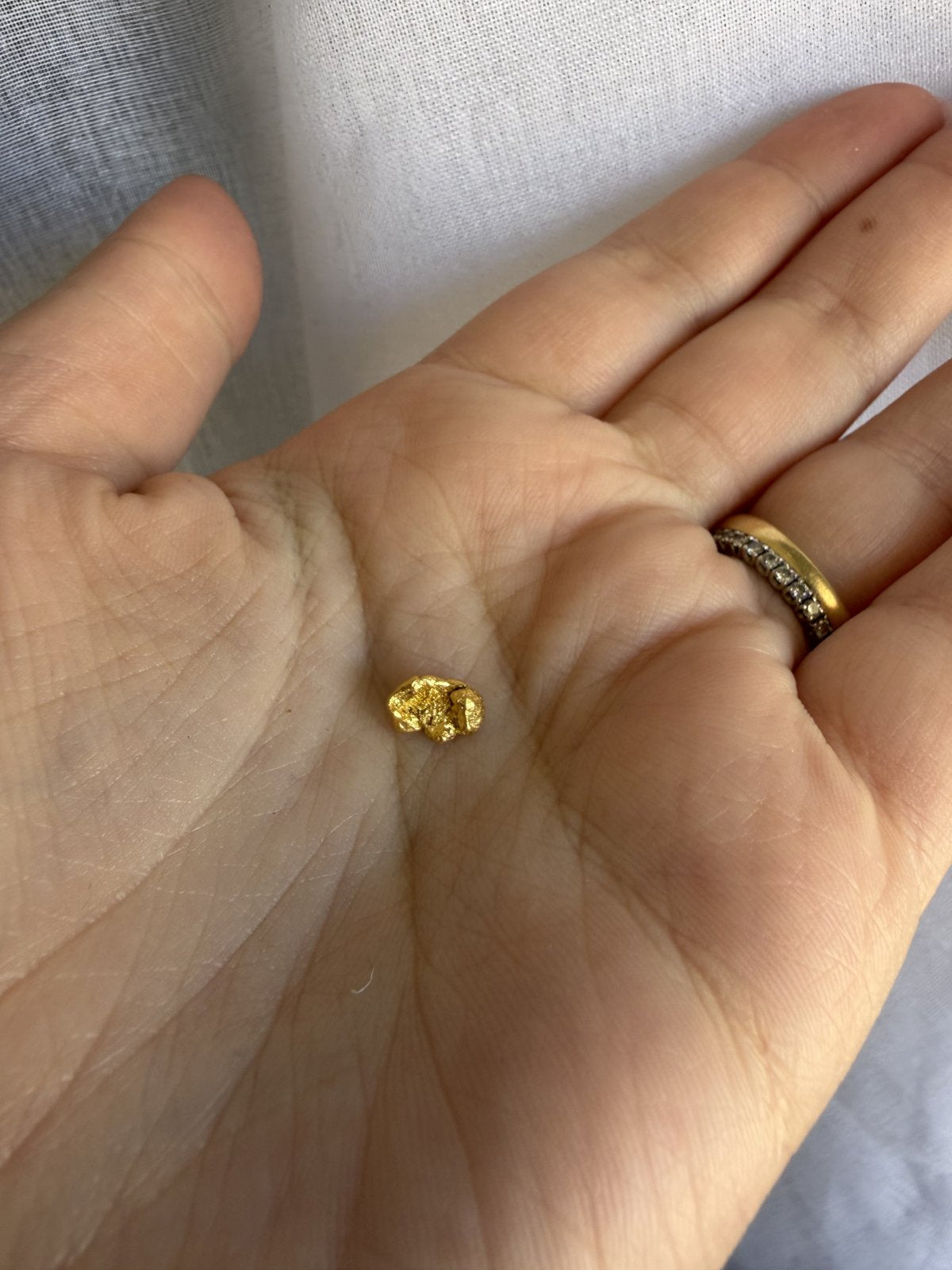 0.71 grams Natural Gold Nugget - September drop