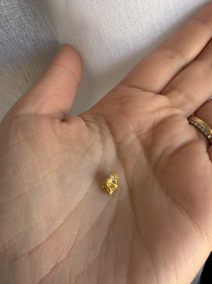 1.33 grams Natural Gold Nugget - September drop