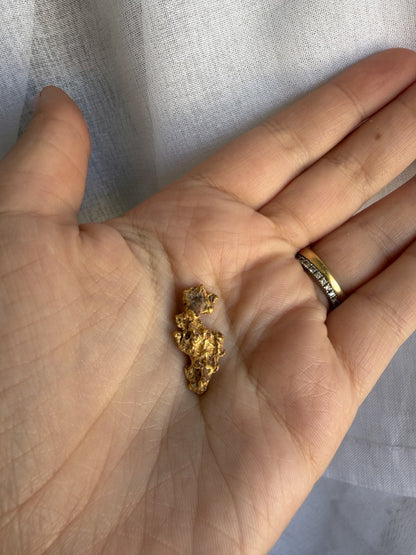 5.7 grams Natural Gold Nugget - September drop