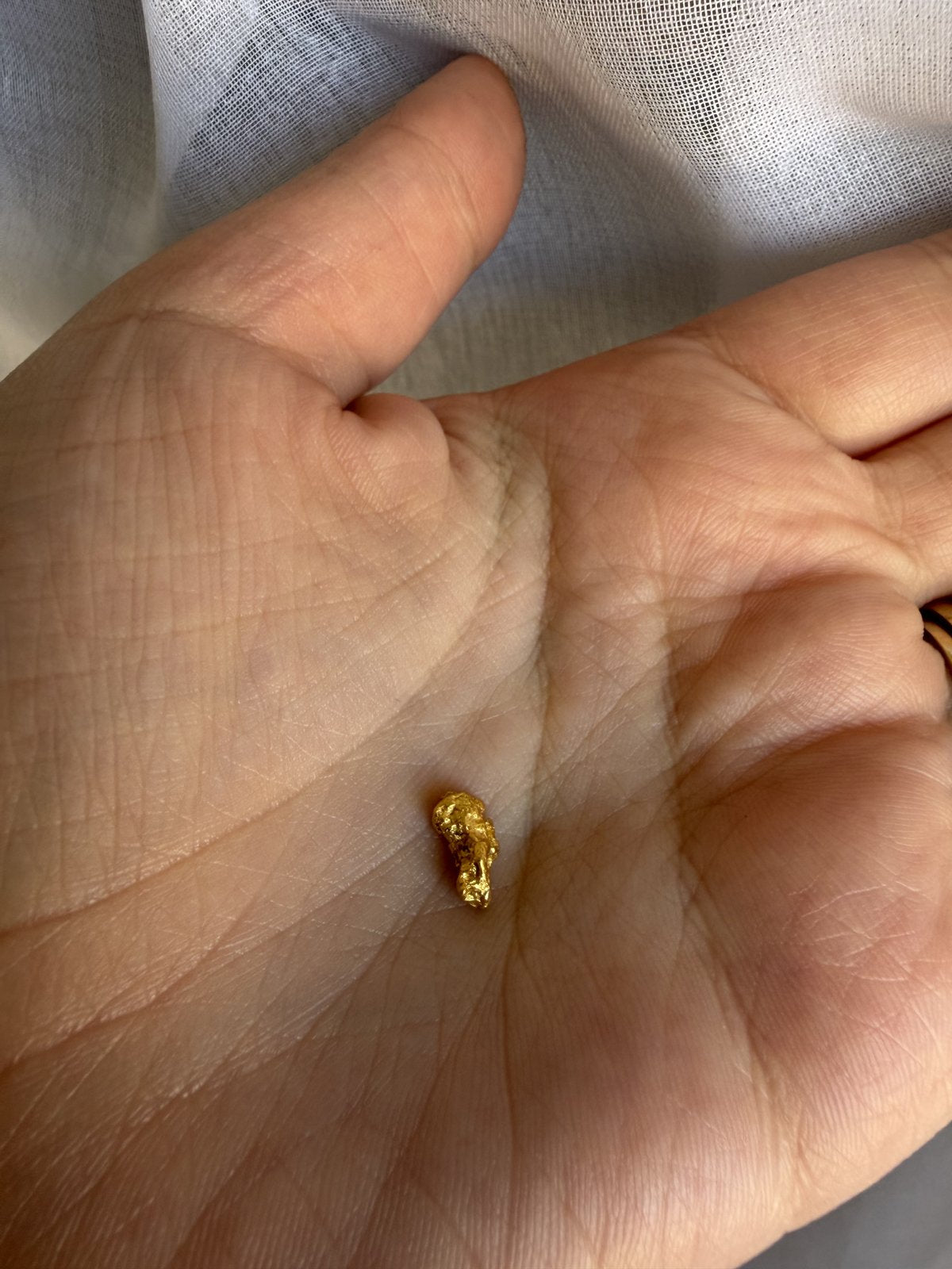 1.07 grams Natural Gold Nugget - September drop