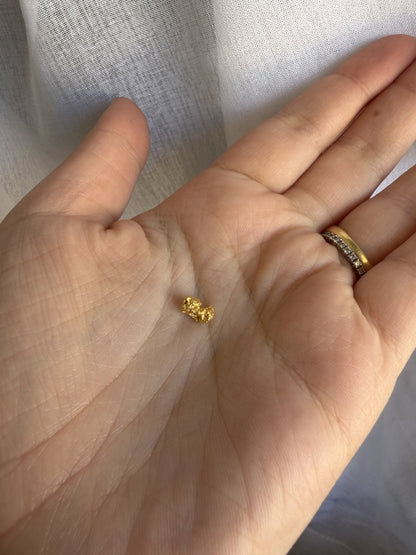0.95 grams Natural Gold Nugget - September drop
