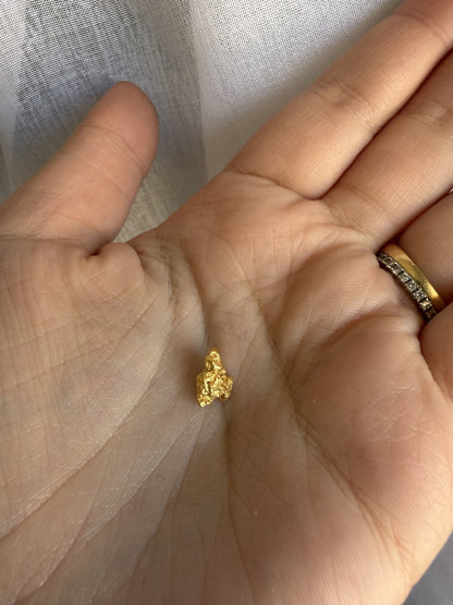 1.44 grams Natural Gold Nugget - September drop