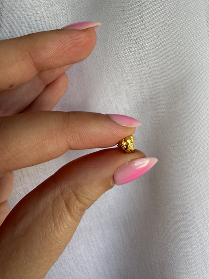 0.91 grams Natural Gold Nugget - September drop