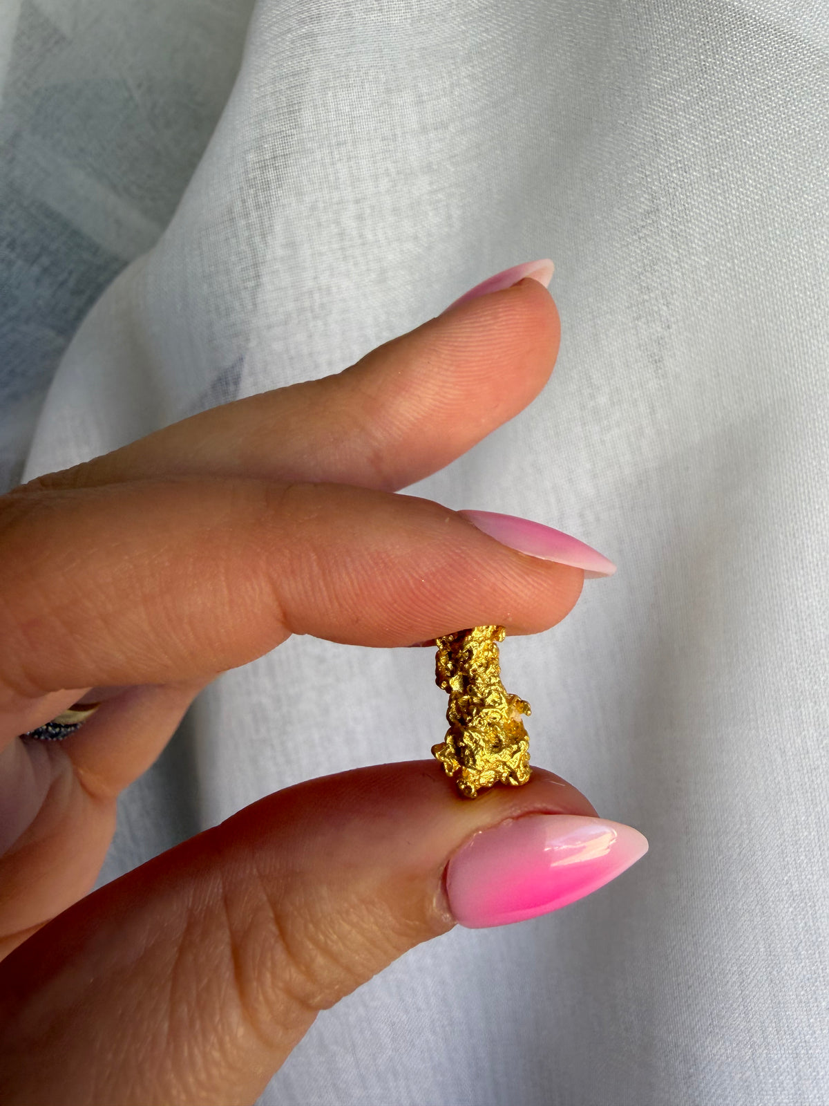 3.07 grams Natural Gold Nugget - September drop