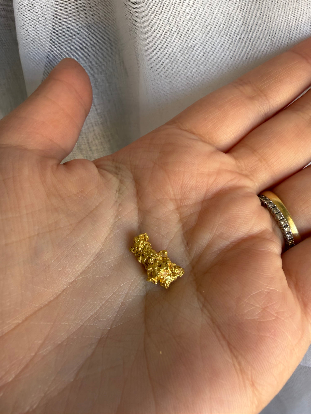 3.07 grams Natural Gold Nugget - September drop