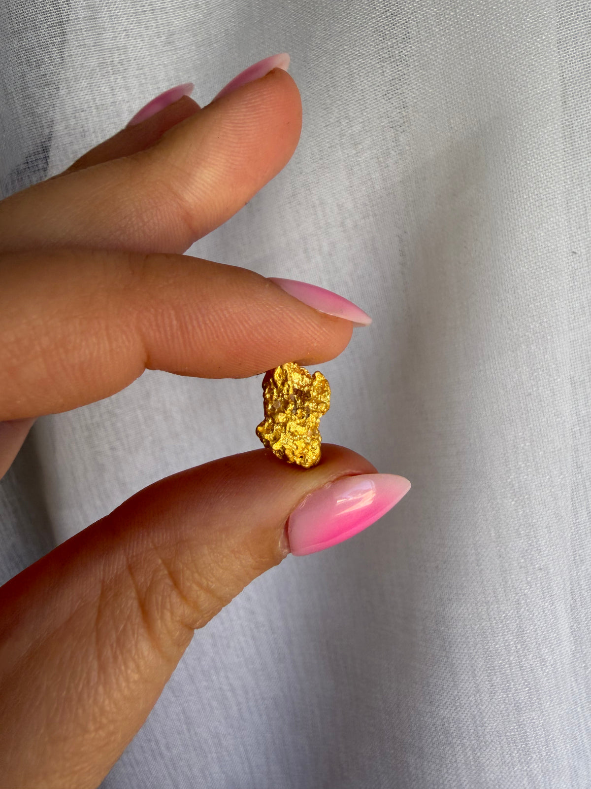 3.4 grams Natural Gold Nugget - September drop