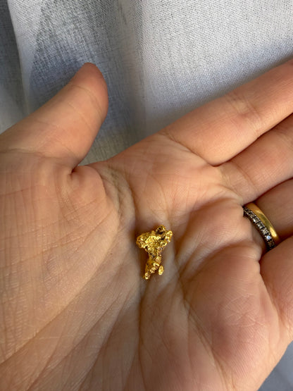 2.88 grams Natural Gold Nugget - September drop
