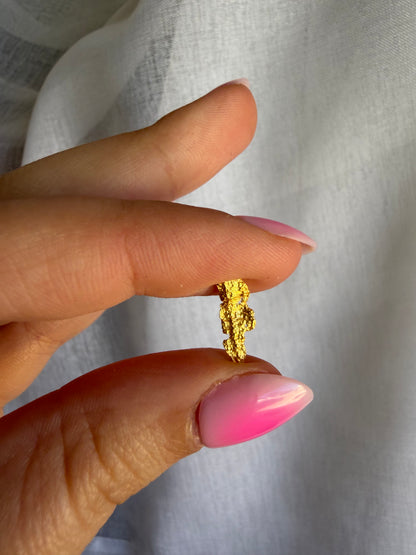 0.32 grams Natural Gold Nugget - September drop