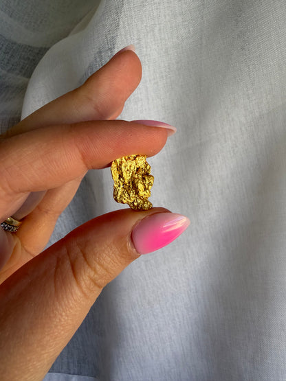 4.46 grams Natural Gold Nugget - September drop