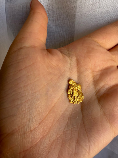 4.46 grams Natural Gold Nugget - September drop
