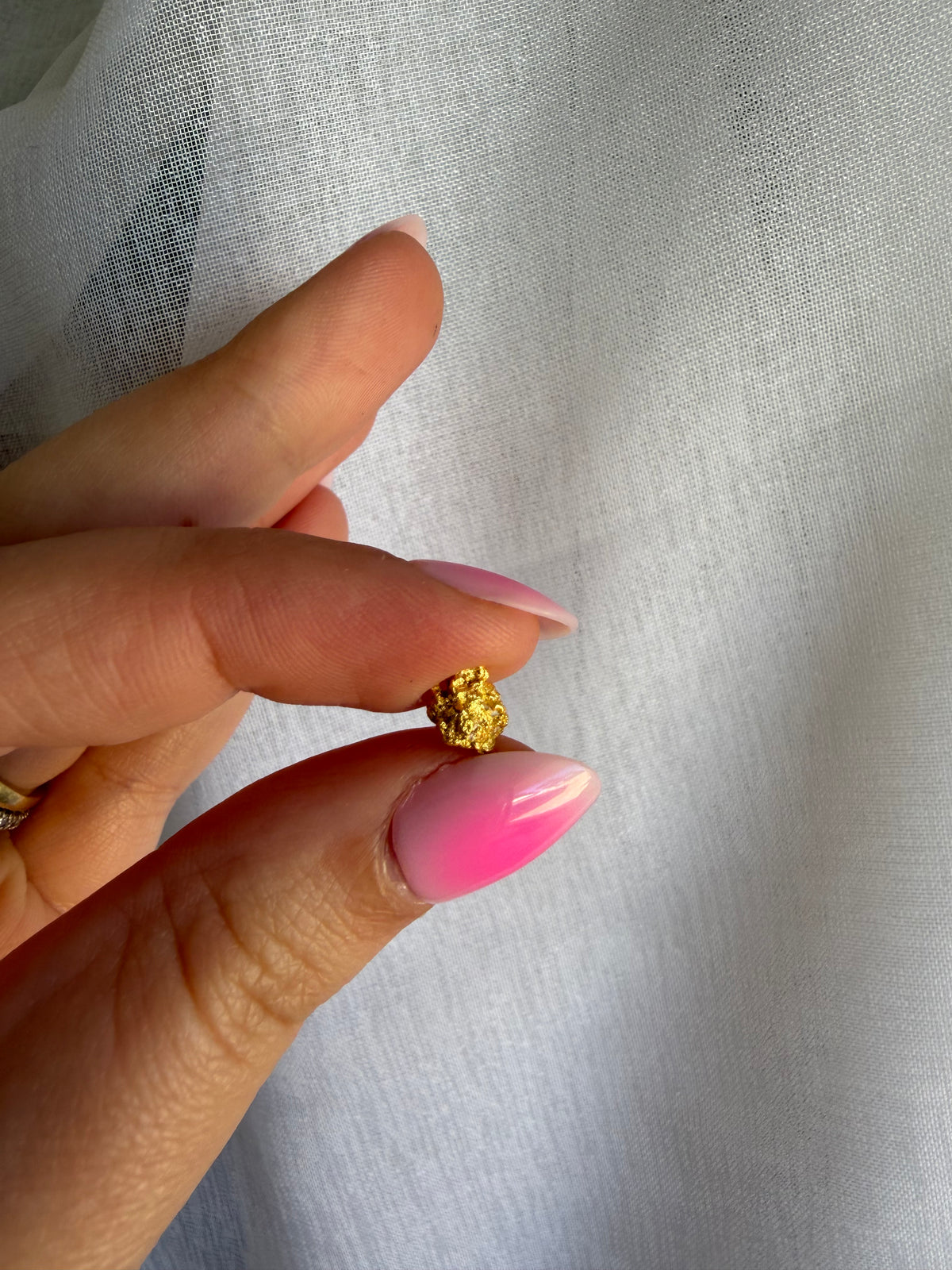 0.7 grams Natural Gold Nugget - September drop