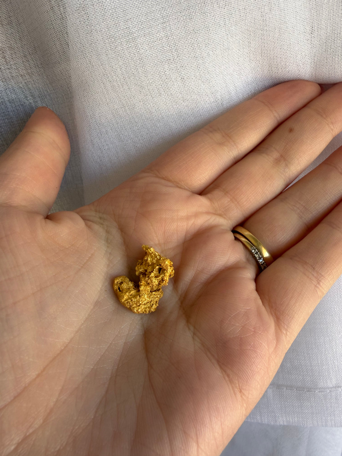 6.51 grams Natural Gold Nugget - September drop