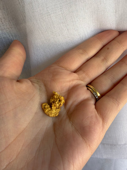 6.51 grams Natural Gold Nugget - September drop