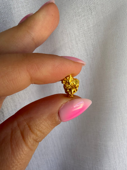 3.14 grams Natural Gold Nugget - September drop