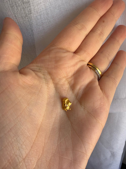 1.62 grams Natural Gold Nugget - September drop
