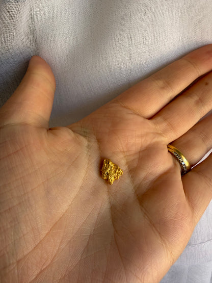 2.64 grams Natural Gold Nugget - September drop