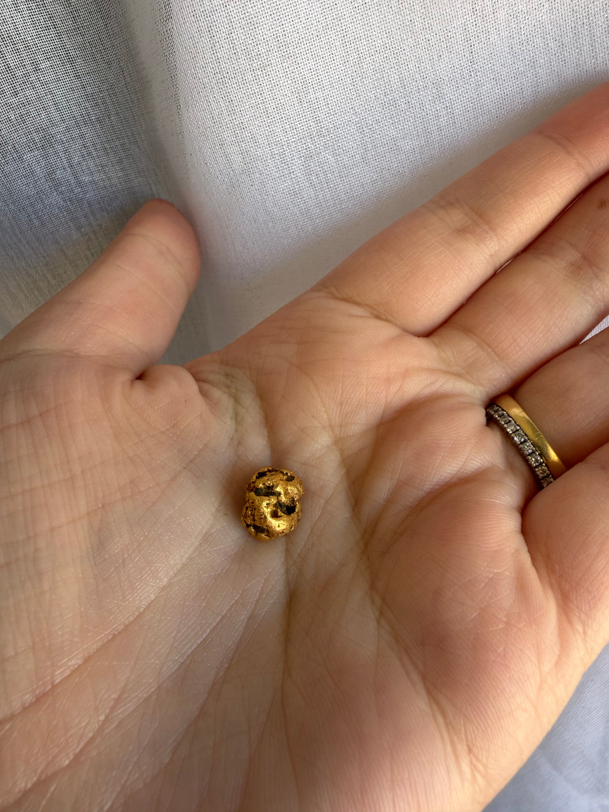 5.14 grams Natural Gold Nugget - September drop