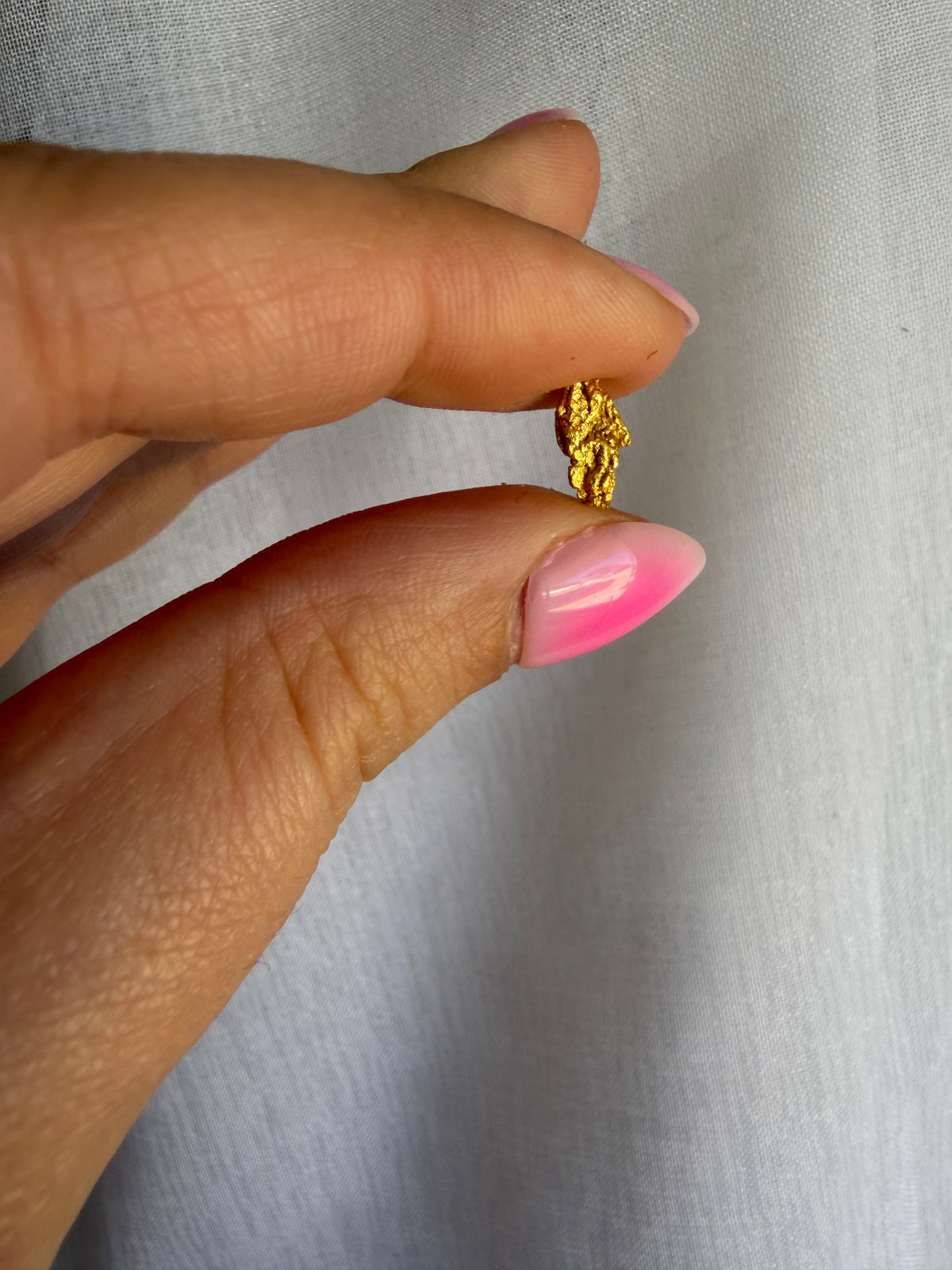 0.78 grams Natural Gold Nugget - September drop