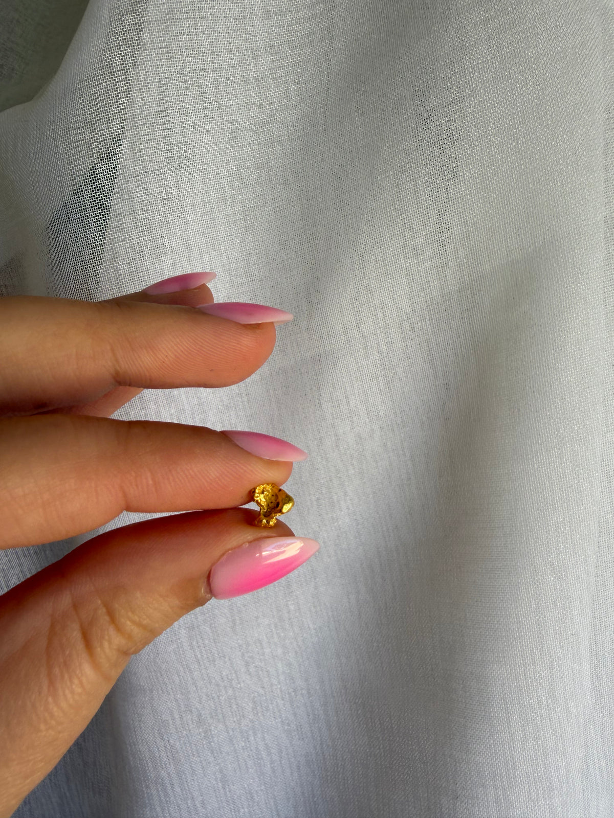 0.73 grams Natural Gold Nugget - September drop