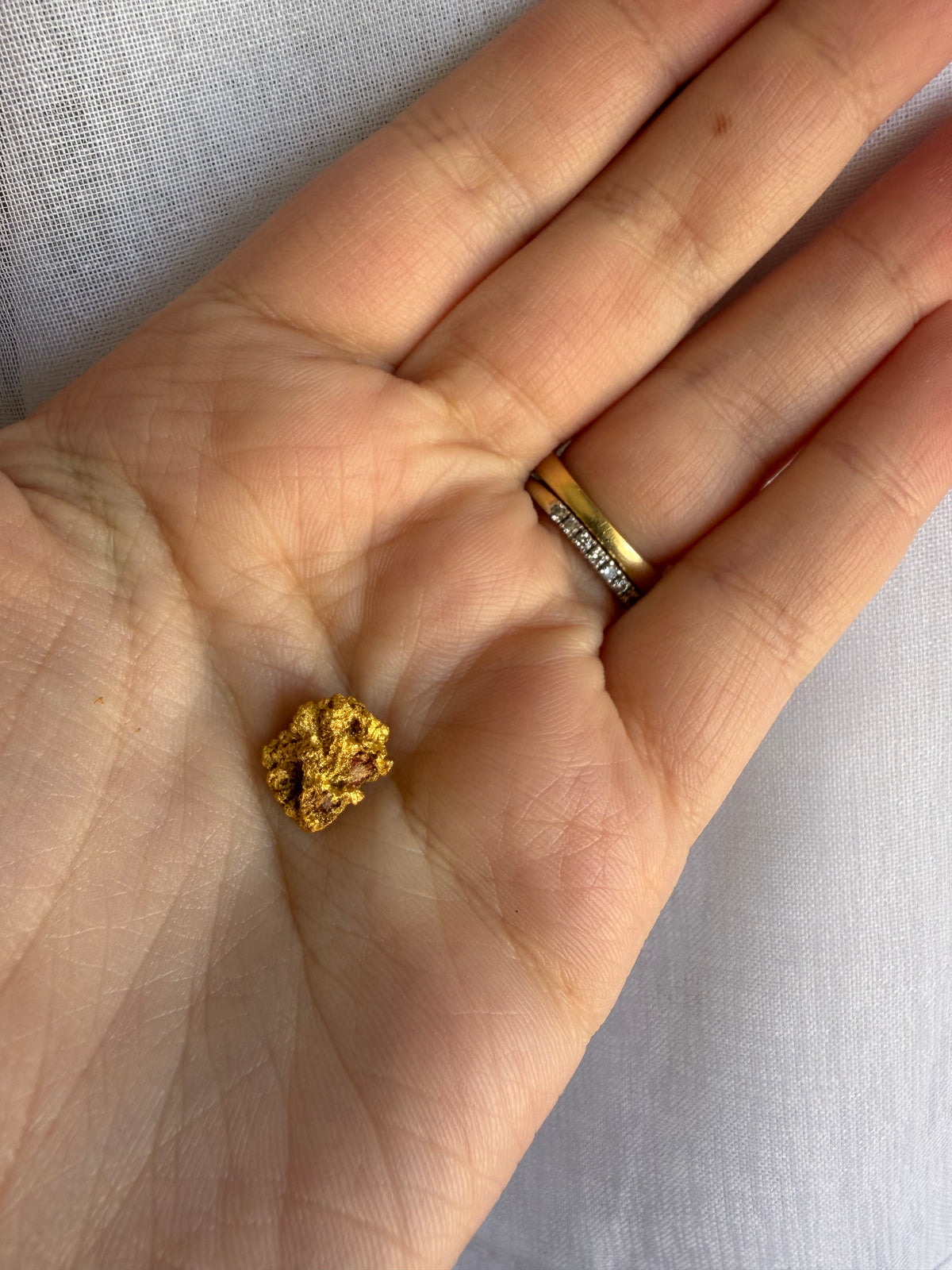 2.94 grams Natural Gold Nugget - September drop