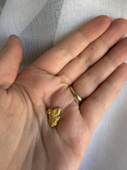3 grams Natural Gold Nugget - September drop