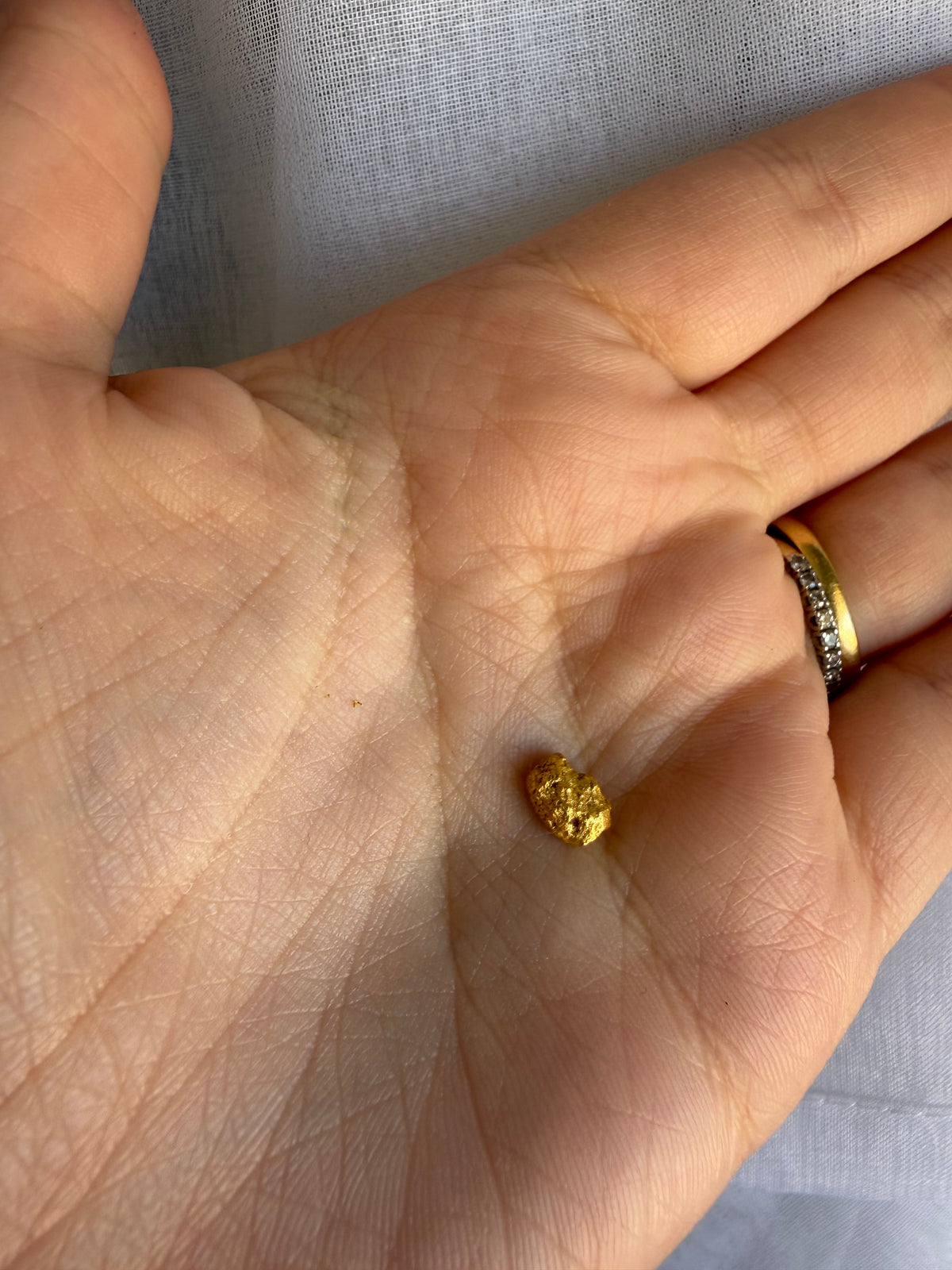 0.63 grams Natural Gold Nugget - September drop