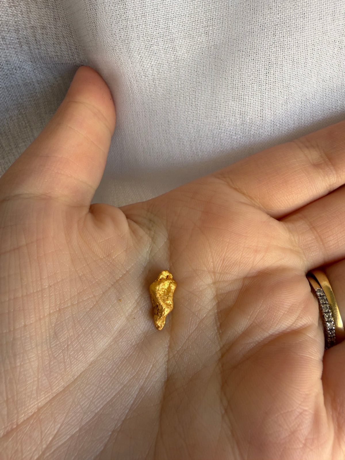 2.94 grams Natural Gold Nugget - September drop