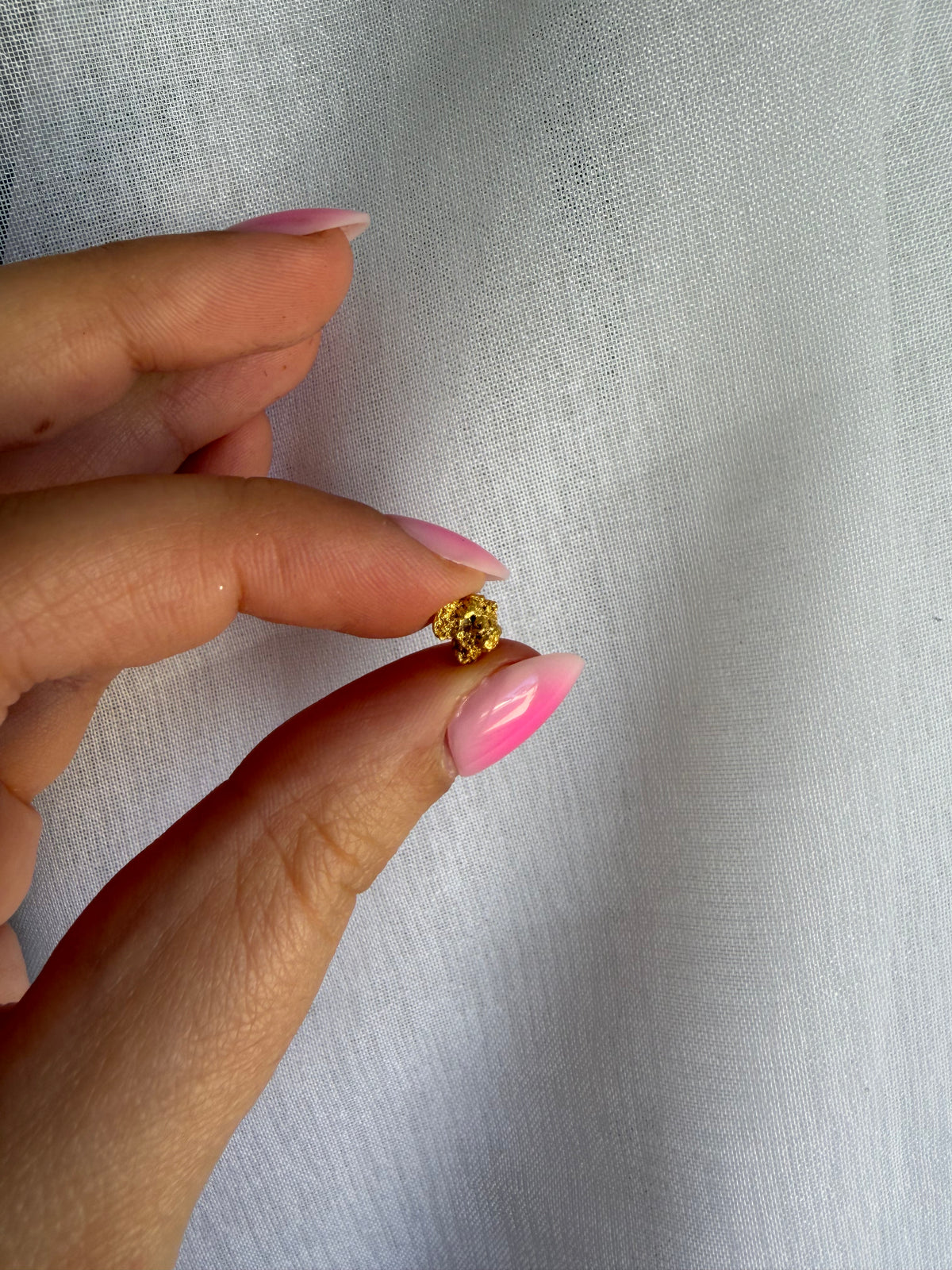 0.84 grams Natural Gold Nugget - September drop