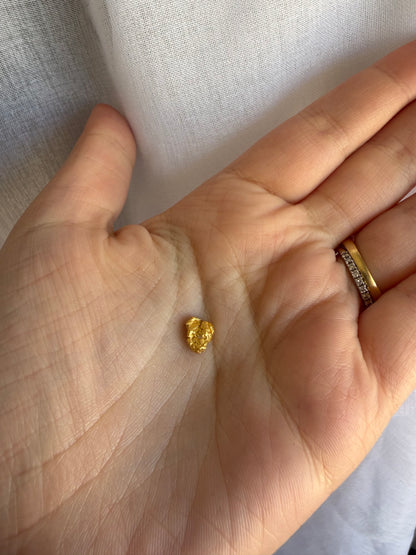 1.15 grams Natural Gold Nugget - September drop