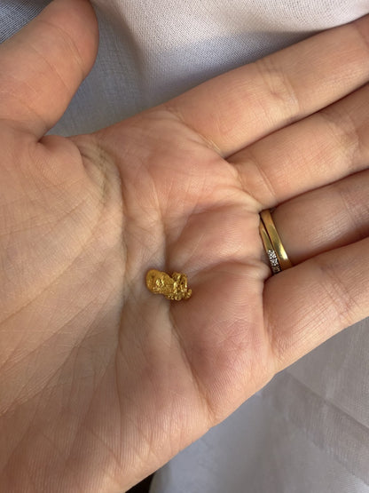 1.66 grams Natural Gold Nugget - September drop