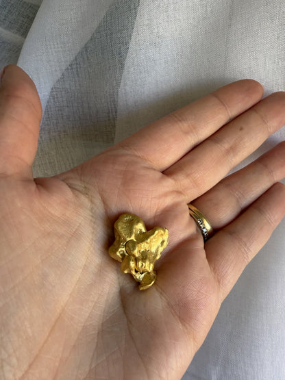 28.14 grams Natural Gold Nugget - September drop